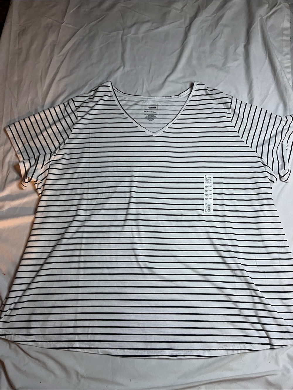 NWT Sonoma Striped The Everyday Tee
